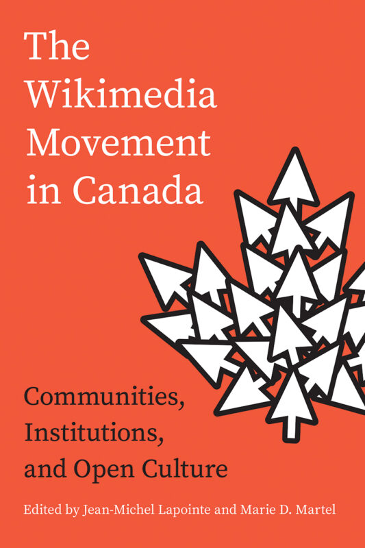 The Wikimedia Movement in Canada book cover